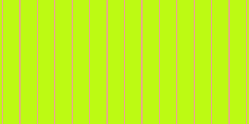 #bdfa13, #eba393 vertical lines, four pixels wide, fifty-two pixels apart
