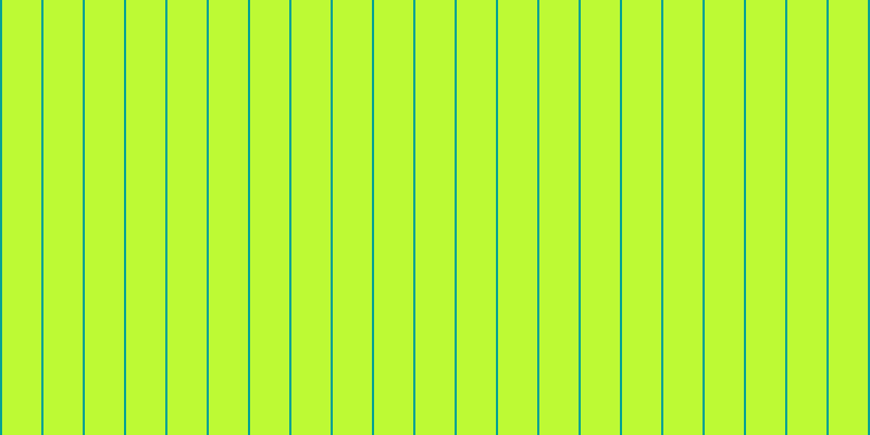 #bdfa34, #04a393 vertical lines, two pixels wide, thirty-six pixels apart
