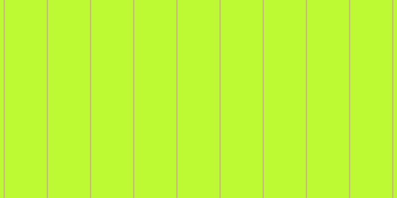 #bdfa34, #caa393 vertical lines, two pixels wide, eighty-five pixels apart