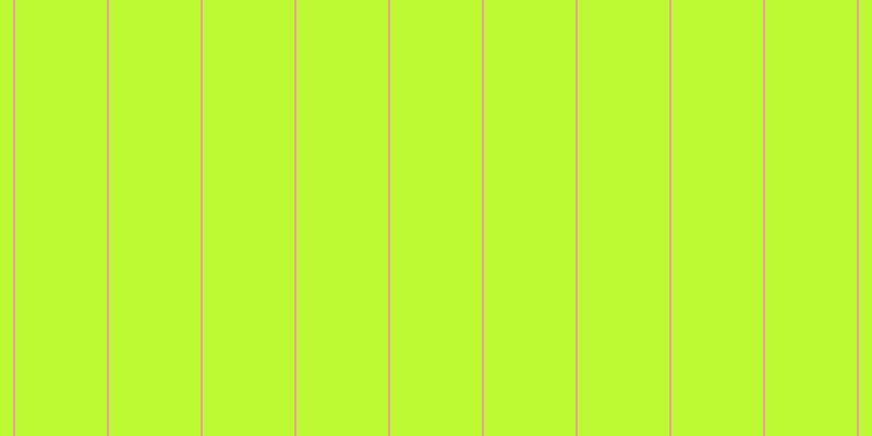 #bdfa34, #eba393 vertical lines, two pixels wide, eighty-four pixels apart