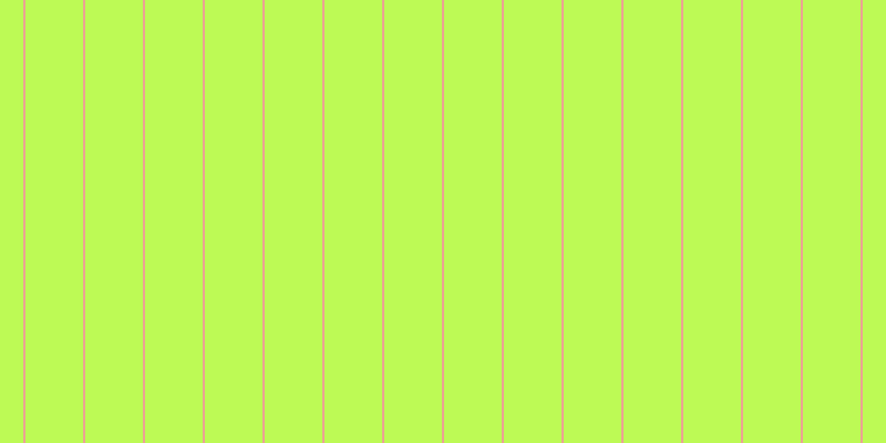 #bdfa55, #eba393 vertical lines, two pixels wide, fifty-two pixels apart