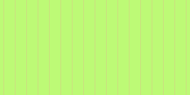 #bdfa76, #eba393 vertical lines, one pixels wide, forty-seven pixels apart