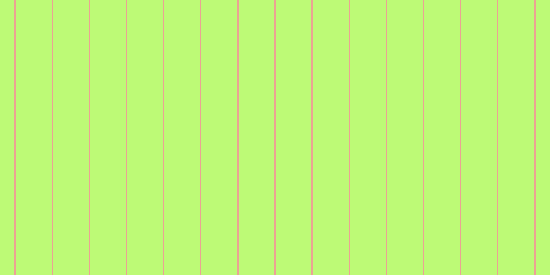 #bdfa76, #eba393 vertical lines, two pixels wide, fifty-two pixels apart