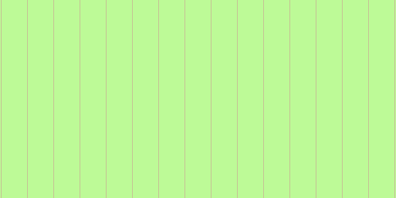 #bdfa97, #caa393 vertical lines, one pixels wide, fifty-two pixels apart