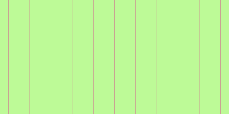 #bdfa97, #caa393 vertical lines, two pixels wide, seventy-two pixels apart