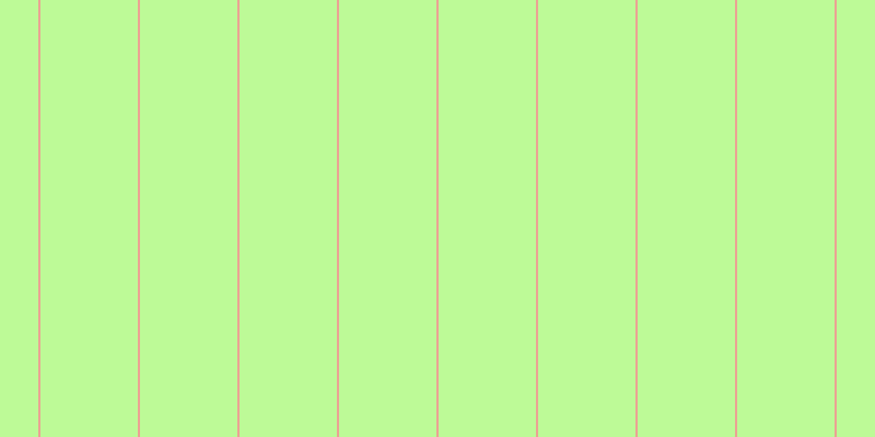 #bdfa97, #eba393 vertical lines, two pixels wide, eighty-nine pixels apart