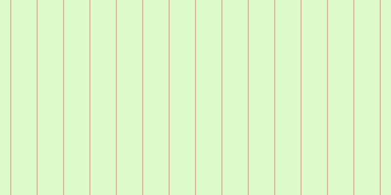#bdfa97 (50%), #eba393 vertical lines, two pixels wide, fifty-two pixels apart