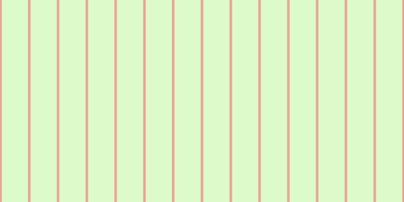#bdfa97 (50%), #eba393 vertical lines, five pixels wide, fifty-two pixels apart