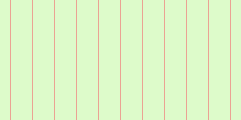 #bdfa97 (50%), #eba393 vertical lines, two pixels wide, seventy-one pixels apart