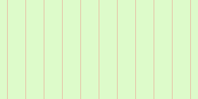 #bdfa97 (50%), #eba393 vertical lines, two pixels wide, seventy-two pixels apart
