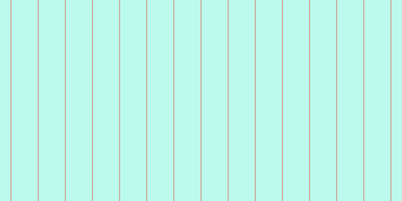 #bdfaee, #caa393 vertical lines, two pixels wide, fifty-two pixels apart