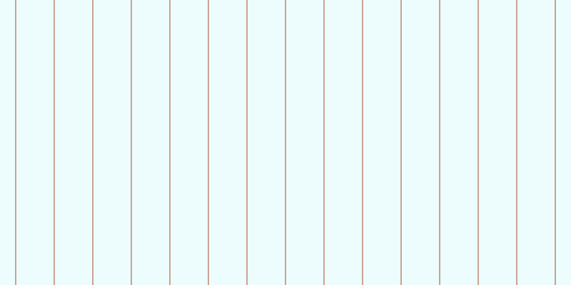 #bdfafa (25%), #caa393 vertical lines, two pixels wide, fifty-two pixels apart