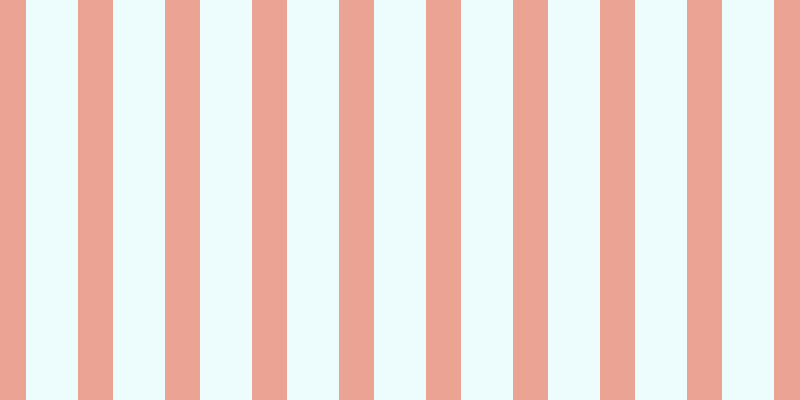 #bdfafa (25%), #eba393 vertical lines, thirty-five pixels wide, fifty-two pixels apart