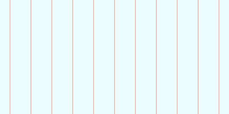 #bdfafa (25%), #eba393 vertical lines, two pixels wide, seventy-one pixels apart