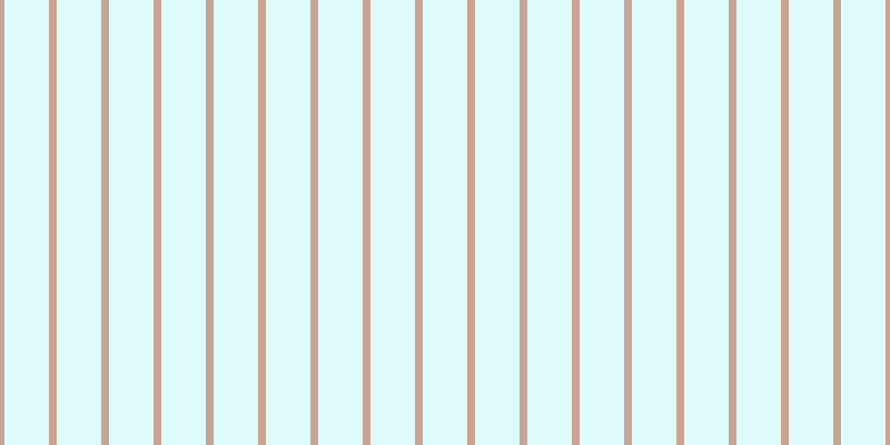 #bdfafa (50%), #caa393 vertical lines, seven pixels wide, forty pixels apart