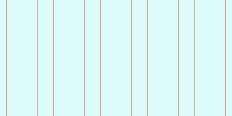 #bdfafa (50%), #caa393 vertical lines, two pixels wide, fifty-two pixels apart
