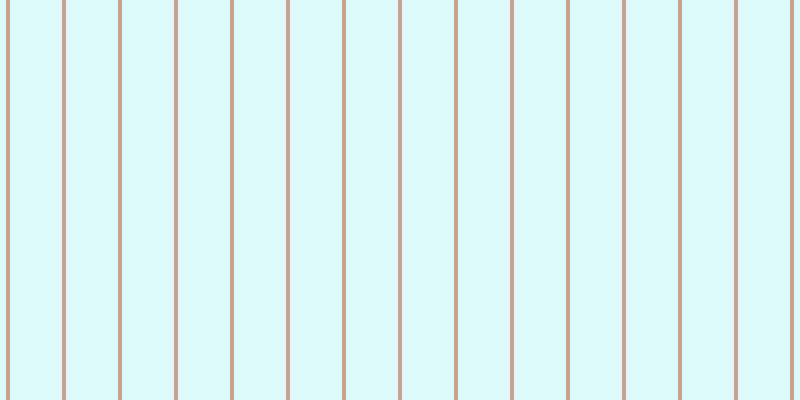 #bdfafa (50%), #caa393 vertical lines, four pixels wide, fifty-two pixels apart