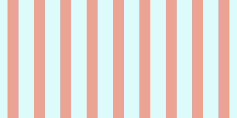 #bdfafa (50%), #eba393 vertical lines, thirty-seven pixels wide, fifty-two pixels apart