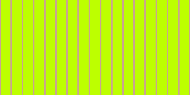#bdff00, #caa393 vertical lines, seven pixels wide, forty pixels apart