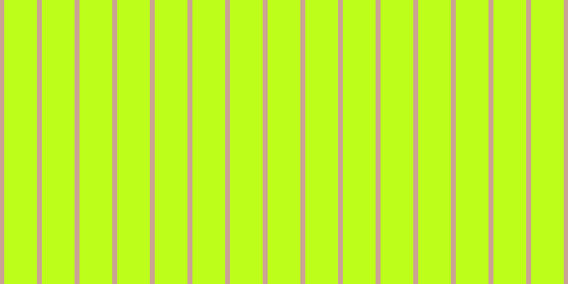 #bdff1a, #caa393 vertical lines, seven pixels wide, forty-six pixels apart
