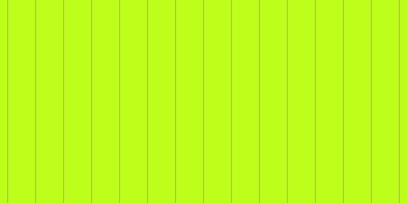 #bdff1a, #caa393 vertical lines, two pixels wide, fifty-three pixels apart