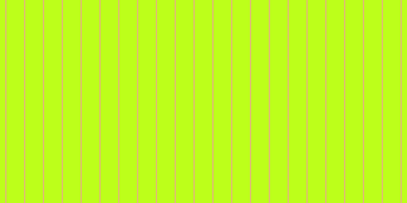 #bdff1a, #eba393 vertical lines, two pixels wide, thirty-five pixels apart