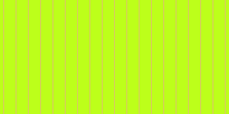 #bdff1a, #eba393 vertical lines, two pixels wide, forty-one pixels apart