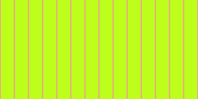 #bdff1a, #eba393 vertical lines, five pixels wide, fifty-two pixels apart