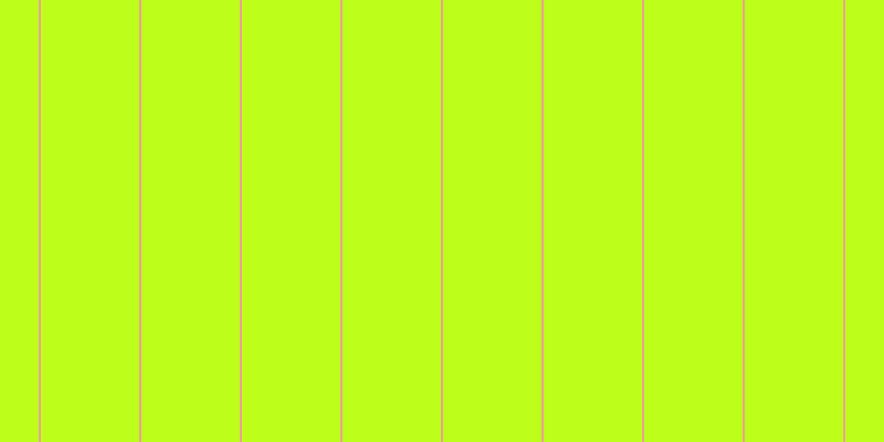 #bdff1a, #eba393 vertical lines, two pixels wide, eighty-nine pixels apart