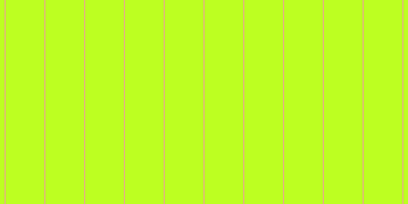 #bdff21, #eba393 vertical lines, two pixels wide, seventy-six pixels apart