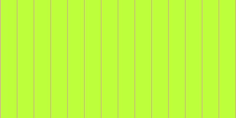 #bdff3b, #caa393 vertical lines, two pixels wide, fifty-five pixels apart