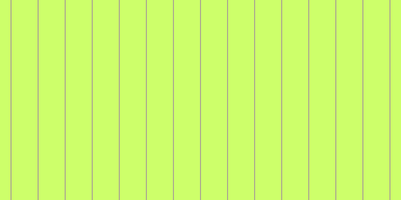 #bdff3b (75%), #a9a393 vertical lines, two pixels wide, fifty-two pixels apart