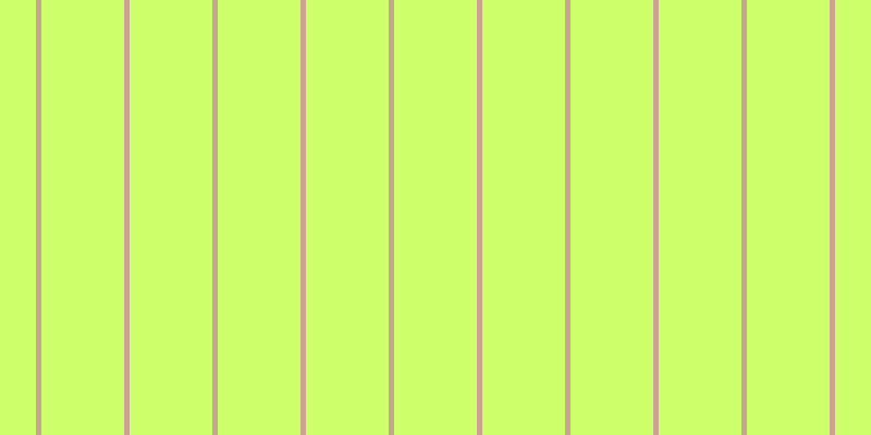 #bdff3b (75%), #caa393 vertical lines, five pixels wide, seventy-six pixels apart