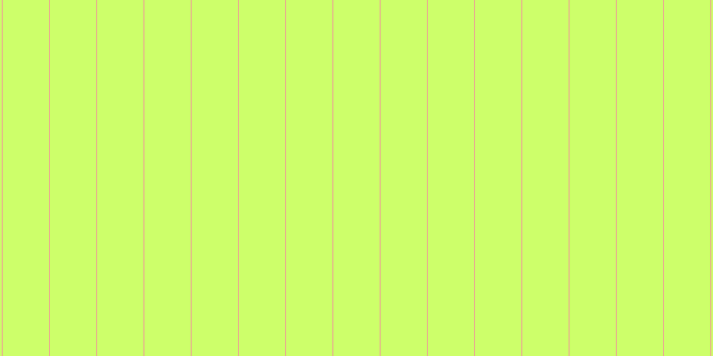 #bdff3b (75%), #eba393 vertical lines, one pixels wide, fifty-two pixels apart