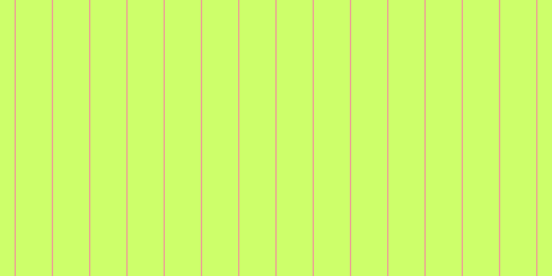 #bdff3b (75%), #eba393 vertical lines, two pixels wide, fifty-two pixels apart