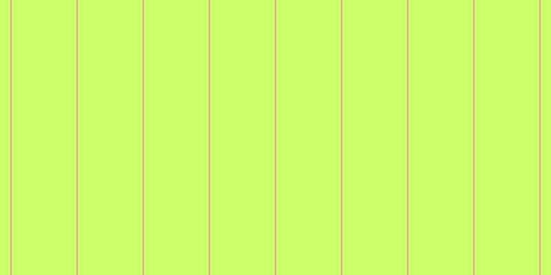 #bdff3b (75%), #eba393 vertical lines, two pixels wide, ninety-four pixels apart