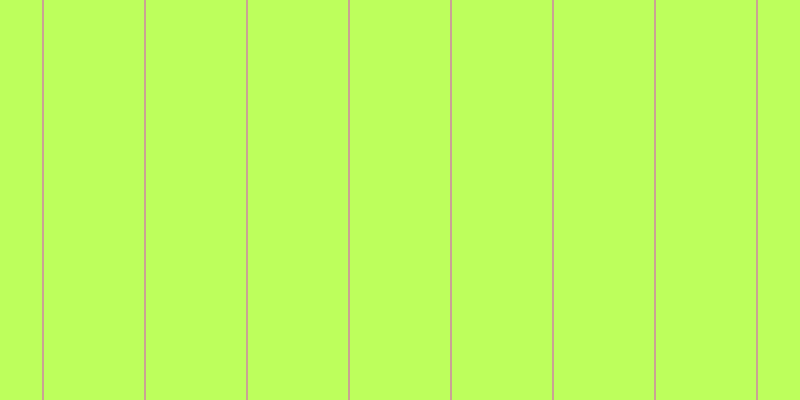 #bdff5c, #caa393 vertical lines, two pixels wide, one hundred pixels apart