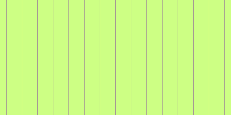 #bdff5c (75%), #a9a393 vertical lines, two pixels wide, fifty-two pixels apart
