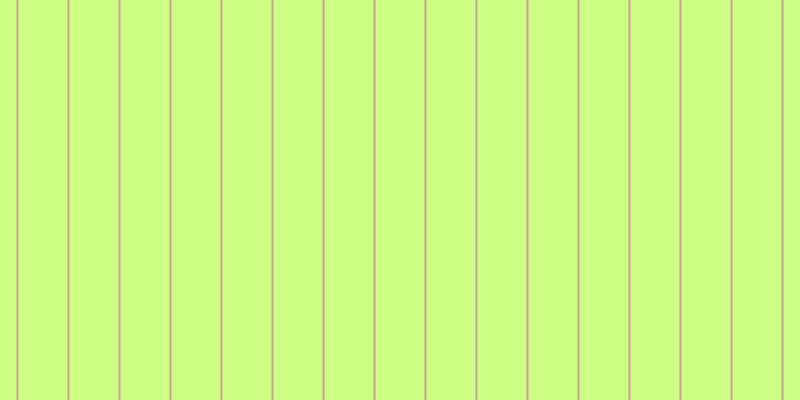 #bdff5c (75%), #caa393 vertical lines, two pixels wide, forty-nine pixels apart