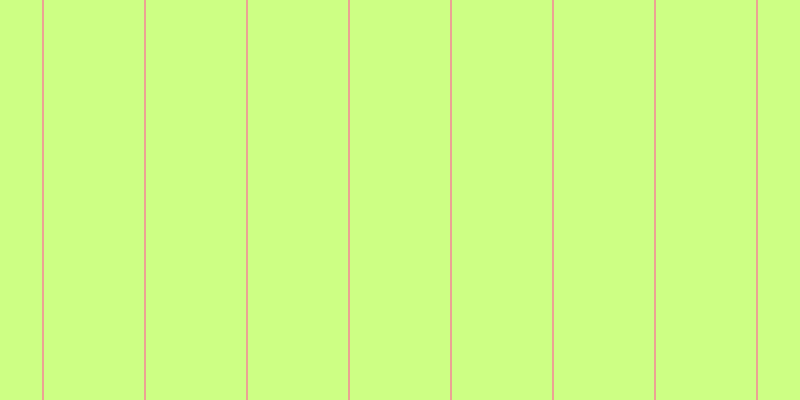 #bdff5c (75%), #eba393 vertical lines, two pixels wide, one hundred pixels apart