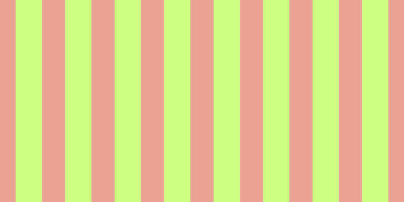 #bdff5c (75%), #eba393 vertical lines, forty-six pixels wide, fifty-two pixels apart