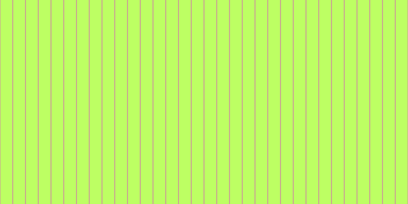 #bdff63, #caa393 vertical lines, two pixels wide, twenty-three pixels apart