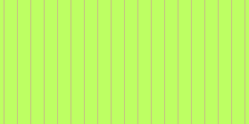#bdff63, #caa393 vertical lines, two pixels wide, forty-one pixels apart