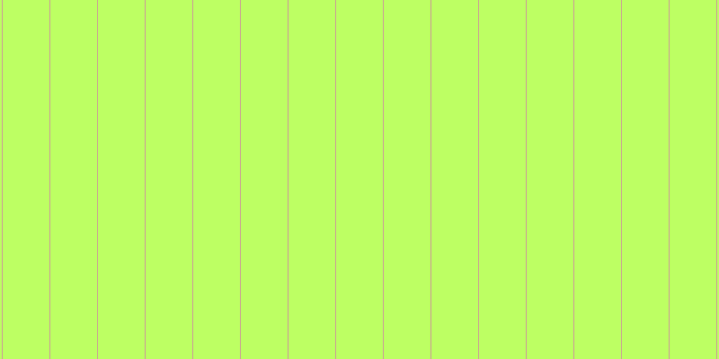 #bdff63, #caa393 vertical lines, one pixels wide, fifty-two pixels apart