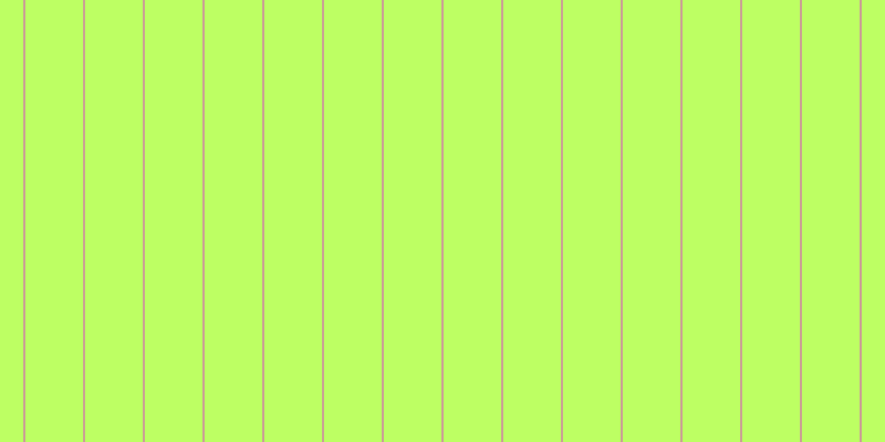 #bdff63, #caa393 vertical lines, two pixels wide, fifty-two pixels apart