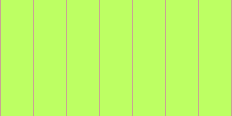 #bdff63, #caa393 vertical lines, two pixels wide, fifty-five pixels apart