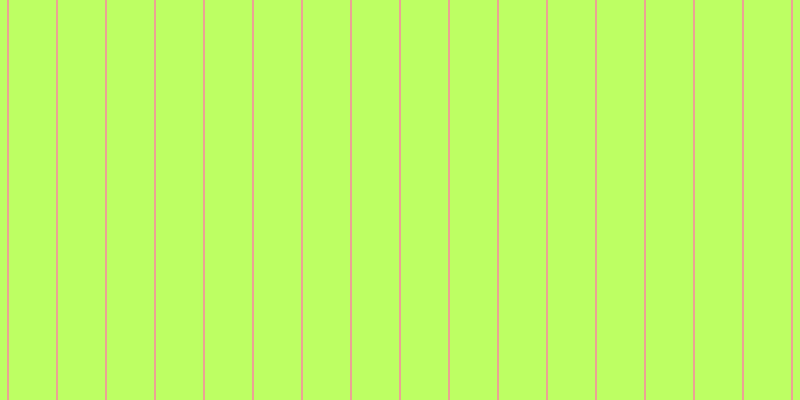 #bdff63, #eba393 vertical lines, two pixels wide, forty-seven pixels apart