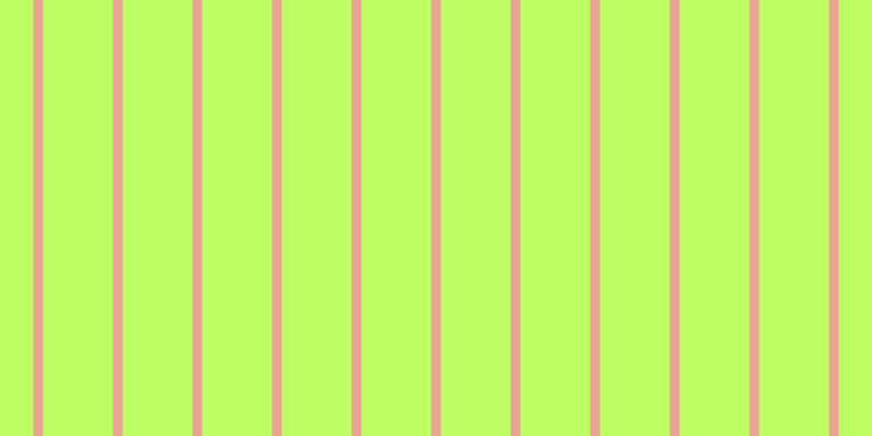 #bdff63, #eba393 vertical lines, nine pixels wide, sixty-four pixels apart