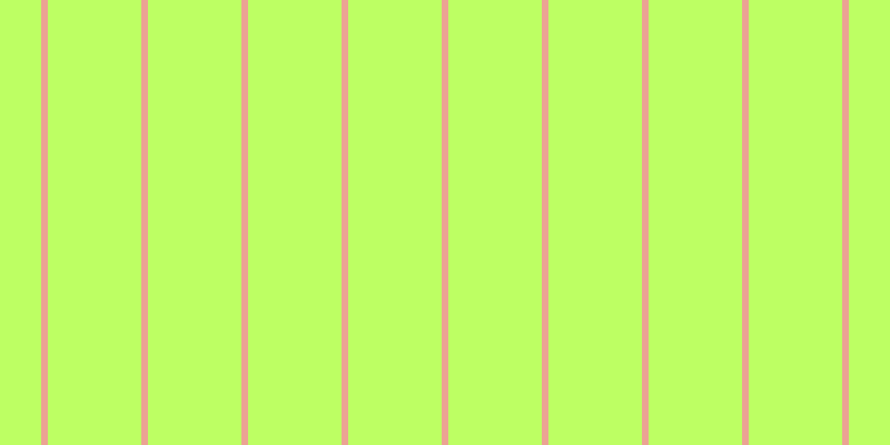 #bdff63, #eba393 vertical lines, six pixels wide, eighty-four pixels apart