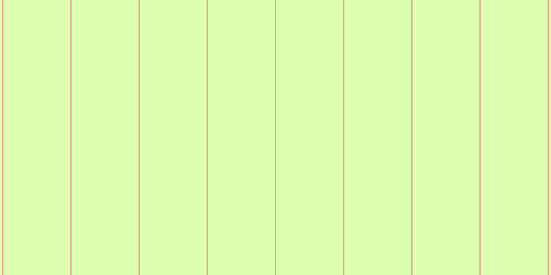 #bdff63 (50%), #eba393 vertical lines, two pixels wide, ninety-seven pixels apart